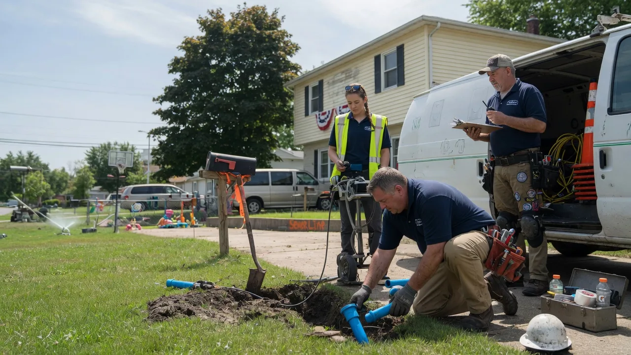 Slab Leak Repair in Cadillac, MI near me